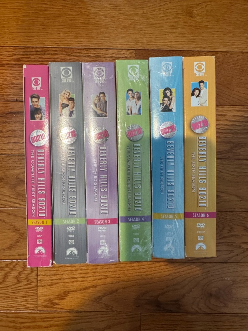Beverly Hills 90210 DVD Box Set Seasons 1-6 - Colorful Spines